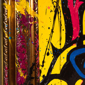 Acrylmalerei kräftige Farben