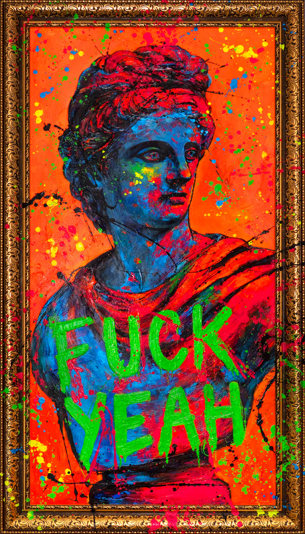 Graffiti Pop Art Acrylbild Modern