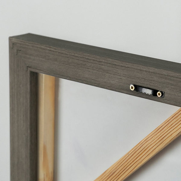Unique wall decor with frame "The flow of happiness"