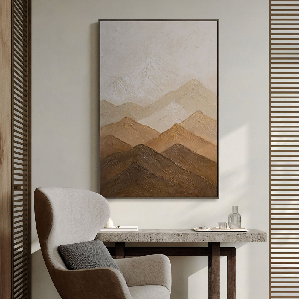 Handgemalte Landschaft Wandkunst moderne Leinwand