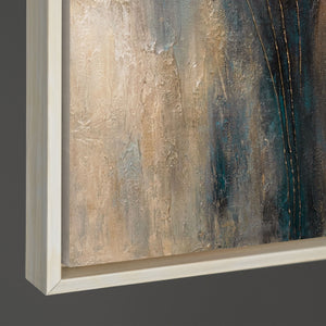 Kantenansicht Strukturmalerei mit Textur