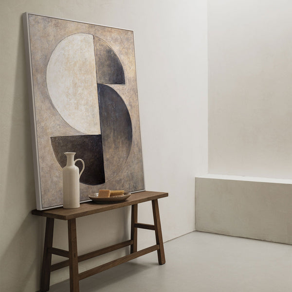 Moderne Wandkunst in geometrischem Design