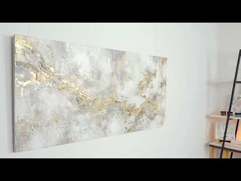 Modern abstract art for living room "Story"