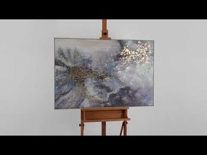 Abstract paintings "Renaissance period" Acrylic painting abstract with frame