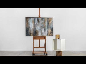 Framed canvas painting for living room "Milky Way II"