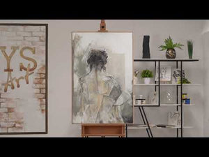 Framed painting for wall decoration "Namur"