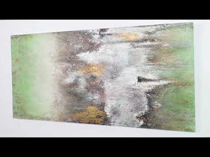 Modern painting on canvas in acrylic paints "Calm before the storm"