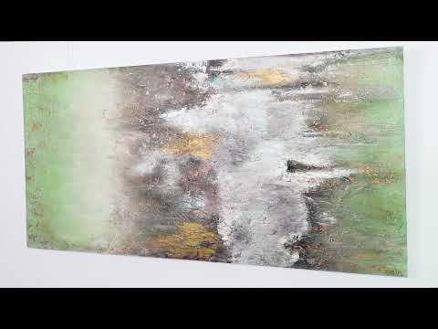Modern painting on canvas in acrylic paints "Calm before the storm"