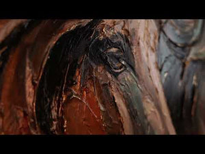 "Energy of Motion" Acrylic Art – Animal Paintings and Abstract Artwork