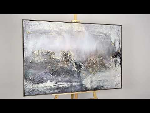 Canvas wall art with frame "Mirage"