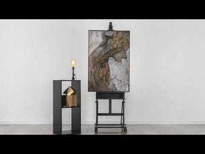 Framed modern wall art for living room "Treasure"