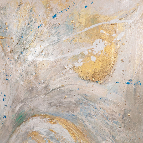 Strukturierte Acrylmalerei Modern