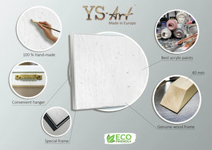 Handgemaltes Leinwandbild Acryl